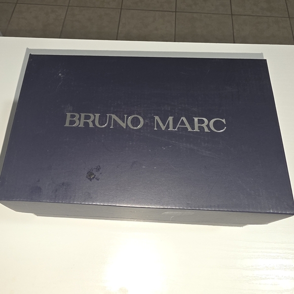 Kids Moccasins | Bruno Marc | 11C Black Moccasins with Red Accent - Picture 8 of 9